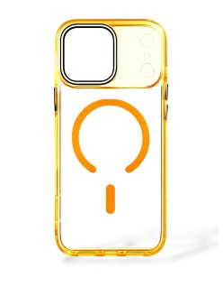 Funda transparente con borde de color y diseño iPhone 15 Pro Max