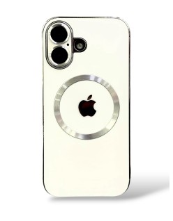 Funda para iPhone con acabado tipo cristal metálico 11