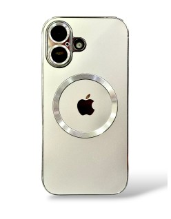 Funda para iPhone con acabado tipo cristal metálico 12