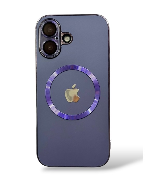 Funda para iPhone con acabado tipo cristal metálico 12 Pro Max