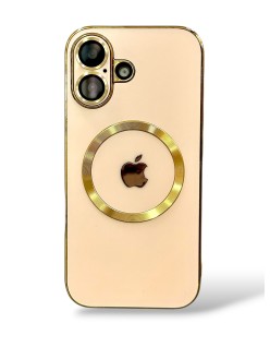 Funda para iPhone con acabado tipo cristal metálico 13