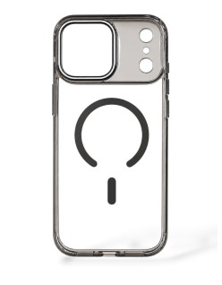 Funda transparente con borde de color y diseño iPhone 13