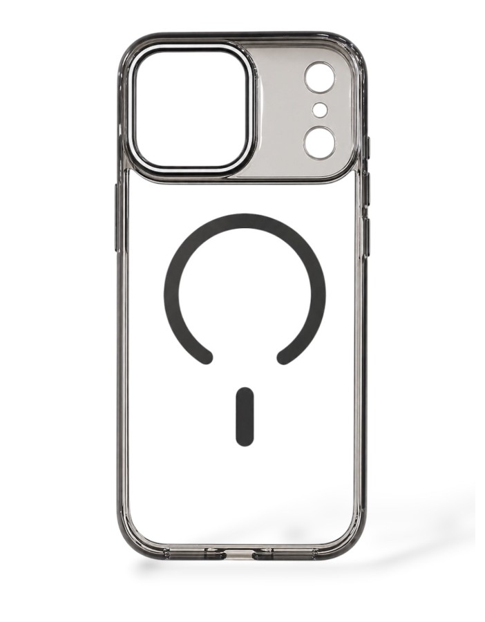 Funda transparente con borde de color y diseño iPhone 13