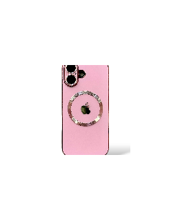Funda para iPhone con acabado tipo cristal metálico 16 Pro