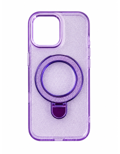 Funda de brillo con anillo Para iPhone 12