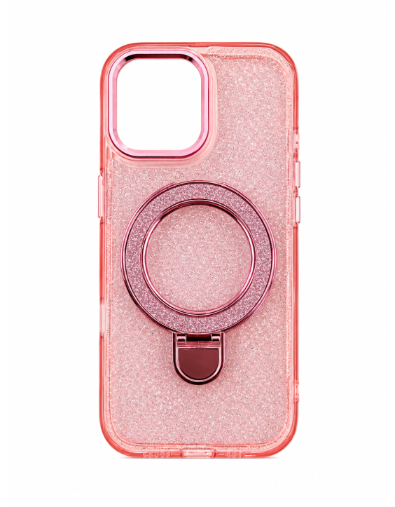 Funda de brillo con anillo Para iPhone 12