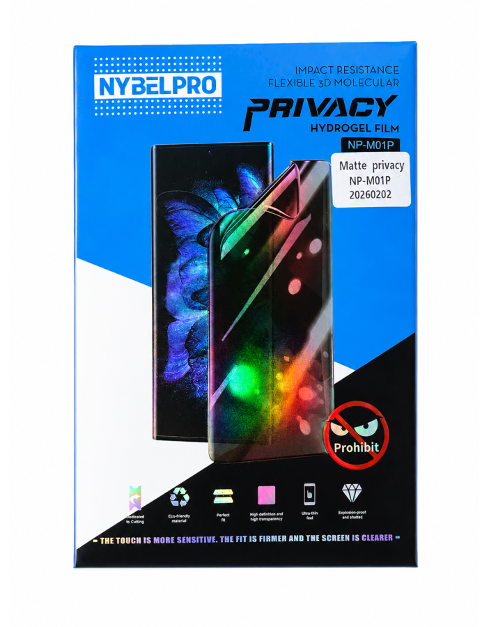 Láminas de HYDROGEL Privacy