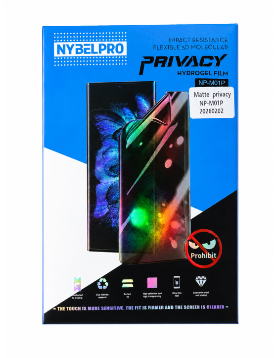 Láminas de HYDROGEL Privacy