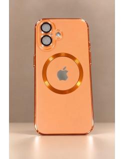 Funda para iPhone con acabado tipo cristal metálico 16