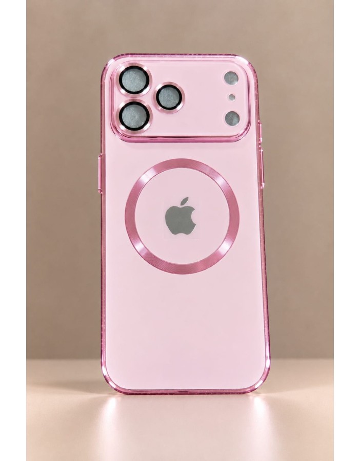 Funda para iPhone con acabado tipo cristal metálico 17 Pro Max