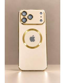 Funda para iPhone con acabado tipo cristal metálico 17 Pro Max