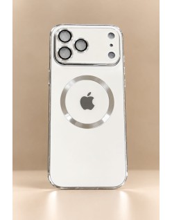 Funda para iPhone con acabado tipo cristal metálico 17 Pro Max
