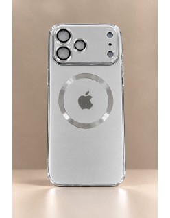 Funda para iPhone con acabado tipo cristal metálico 17 Pro Max