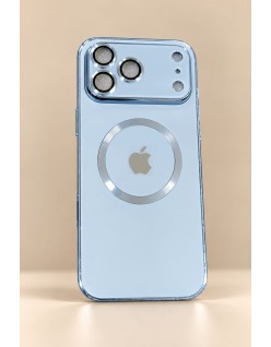 Funda para iPhone con acabado tipo cristal metálico 17 Pro Max